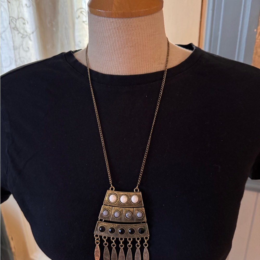Vintage Boho Statement Necklace
